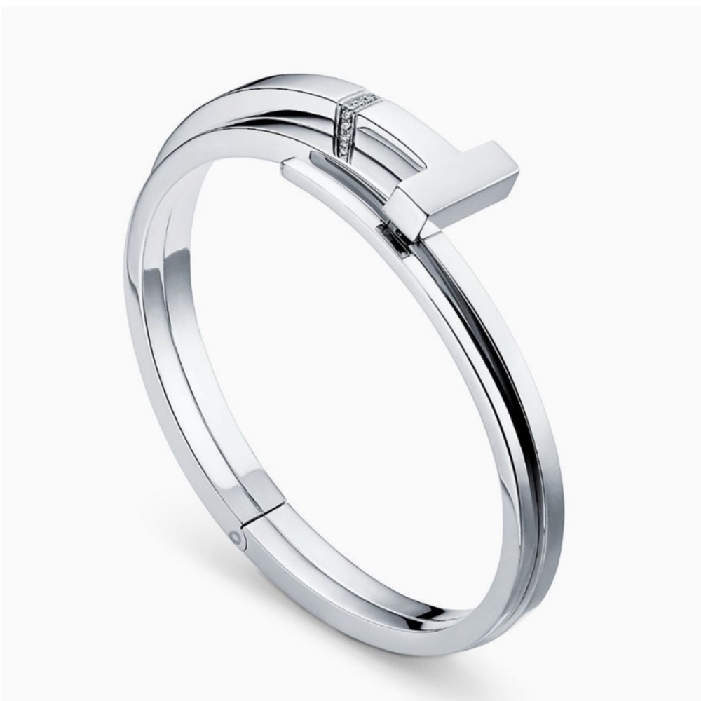 Tiffany T Diamond Square Wrap Bracelet